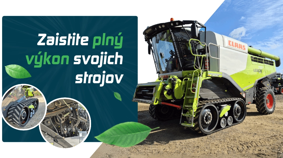 Náhradné diely pre poľnohospodárske stroje CLAAS